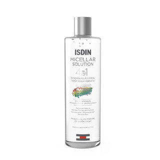 ISDIN 怡思丁 沁融4合1卸妆水眼唇脸敏感肌卸妆液  400ML