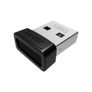 Lexar 雷克沙 S47系列 LJDS47-64GABBK USB3.1 U盘 黑色 128GB USB