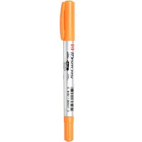 SAKURA 樱花 双头记号笔 XYK-T#5 桔黄色 油性小双头记号笔 勾线笔 光盘笔