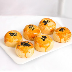 泓一240g蛋黄酥40g6枚箱