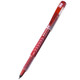 3M 697-RE 拔盖中性笔 0.5mm 红色 单支装