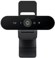 logitech 罗技 Brio 游戏摄像头 4 K streaming 高清网络摄像头1080P (包括12个月高级* )
