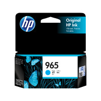 HP 惠普 965 青色墨盒 适用HP OfficeJet Pro OJ9020 9010 9019 打印机墨水盒969xl套