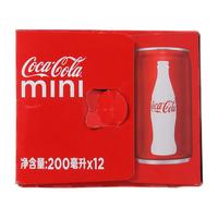 可口可乐 Coca-Cola 迷你罐 箱装 200ml*12瓶