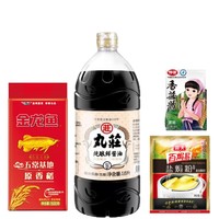 金龙鱼 五常香稻米 500g+ 丸庄纯酿鲜酱油 1.6L