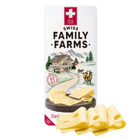 Swissmooh 瑞慕 瑞士原装进口天然原制奶酪片0糖0碳水高钙大孔芝士片100g*3
