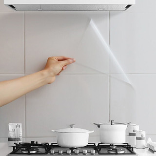 榕力 厨房耐热透明防油贴纸 60cm*3m 送刮板