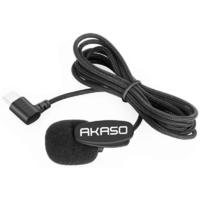 AKASO Brave7运动相机 裸机防水4K双彩屏 超强增稳 超清画质 防抖摩托车行车记录仪 专用外置麦克风