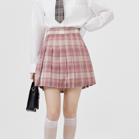 Semir 森马 女士格纹半身裙 10-9521120004