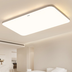 aux奥克斯现代简约客厅灯led大气长方形吸顶灯卧室灯