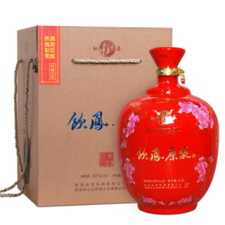 饮凤原浆酒60度凤香型高度白酒大坛收藏礼送推荐酒60度凤香型红瓶2500