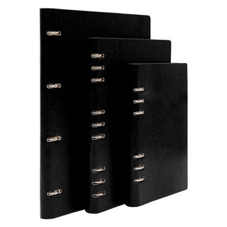 FARAMON 法拉蒙 LKB-1813 A5活页夹装订笔记本 黑色 单本装
