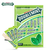 亲子会员：DOUBLEMINT 绿箭 原味薄荷口香糖 约100片袋装