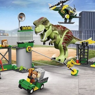 LEGO 乐高 Jurassic World侏罗纪世界系列 76944 霸王龙脱逃记