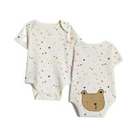 Gap 盖璞 跟屁熊系列 736682 婴儿连体衣 米色 73cm