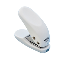 deli 得力 0111 迷你打孔器 白色 单个装