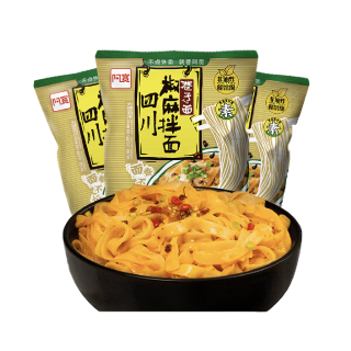 hi akuan 阿宽 巷子面 四川椒麻拌面 95g*6袋