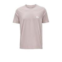 SELECTED 思莱德 男士圆领短袖T恤 421201190 脏粉色 XXL