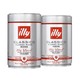 88VIP：illy 意利 中度烘焙 精品咖啡粉 250g*2罐