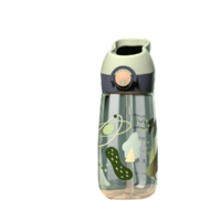 MOOSEN 慕馨  慕馨 儿童水杯 500ML 青芥绿 背带+杯刷+吸管