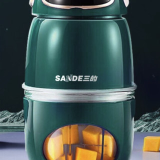 SANDE 三的 SD-JR92 辅食机 墨绿色 双杯款