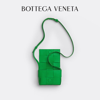 BOTTEGA VENETA 葆蝶家 男女迷你CASSETTE斜挎包 绿色