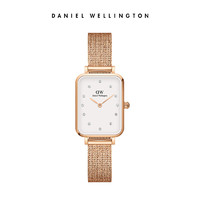 Daniel Wellington DanielWellington）DW水晶表女士小方表20*26mm时尚欧美表520礼物DW00100527