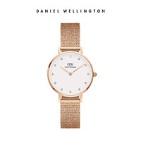 Daniel Wellington DanielWellington）DW女士水晶表閃耀星辰水晶腕表28mm石英表生日禮物DW00100528