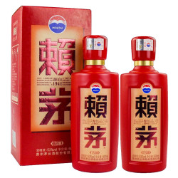 88vip小编帮你省1元moutai茅台贵州茅台赖茅53度传禧500ml2瓶酱香型