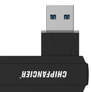 CHIPFANCIER USB 3.0 U盘 黑色 128G USB-A