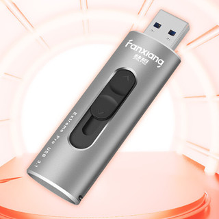 FANXIANG 梵想 至尊超极速 F306 USB 3.1 U盘 黑色 1TB USB-A