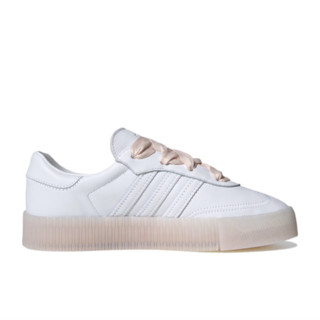 adidas ORIGINALS Sambarose W 女子休闲运动鞋 FY3030 白色/肉粉 36.5