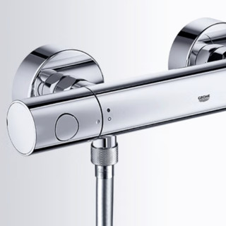 GROHE 高仪 新天瀑淋浴系列 34333000+27389001 恒温淋浴花洒套装