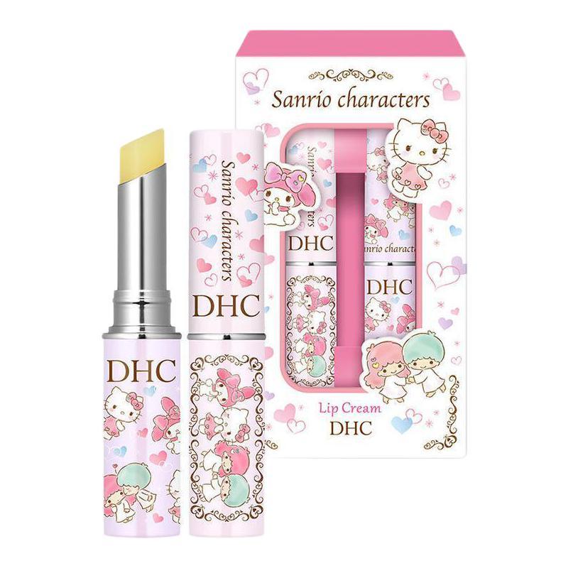 DHC 蝶翠诗 橄榄护唇膏套装 (桃色1.5g+粉色1.5g) 三丽鸥限定款