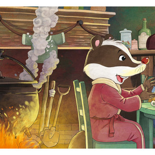 《柳林风声故事绘本·到獾先生家做客》（收藏版）