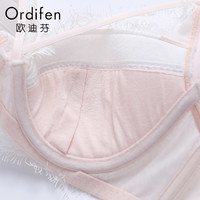 ordifen 欧迪芬 商场同款 女士内衣透气薄棉杯胸罩蕾丝性感聚拢文胸OB9303
