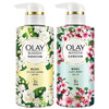 OLAY 玉兰油 花漾香氛沐浴露套装 (和风樱花300g+雨后茉莉300g)