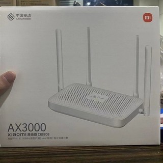 Xiaomi 小米 CR8808 双频3000M 家用千兆Mesh无线路由器 Wi-Fi 6 白色 单个装