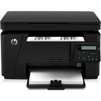 HP 惠普 M126nw 黑白激光打印机 黑色+易加粉硒鼓1支+2瓶粉