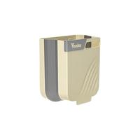 凡卡 FK-0016 壁挂式垃圾桶 12L*2 香槟金+象牙白