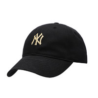 MLB 美国职棒大联盟 男女款棒球帽 3ACP1501N 黑色/金色 56-59