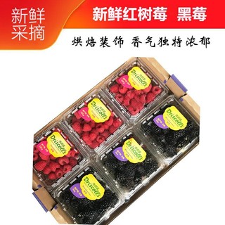 新鲜树莓 覆盆子 怡颗莓 新鲜水果树莓黑莓只限北京 红树莓110gg*2盒子