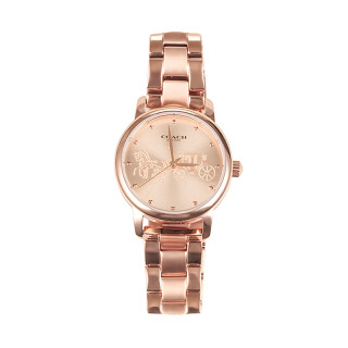 coach 蔻驰 parker系列马车logo时尚休闲百搭手表小众轻奢石英女表