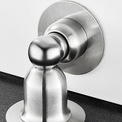 cobbe卡贝cxmx18免打孔门吸不锈钢色