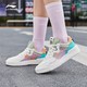 PLUS会员：LI-NING 李宁 SUPERWAVE LO 女子休闲鞋 AECR004 + 女款运动T恤