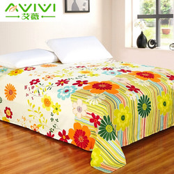AVIVI 艾薇 床品家纺 双人床单单件纯棉被单1.5床/1.8床230*250（万象更新）