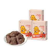 BabyPantry 光合星球 侏罗纪队长棒棒果糕 桃子蓝莓味 45g*3盒