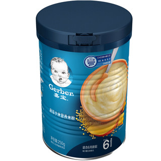 Gerber 嘉宝 米粉 国产版 2段 南瓜小米味 250g*2罐