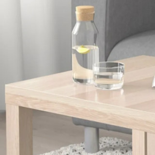 IKEA 宜家 LACK 拉克 现代简约茶几 仿白色橡木纹
