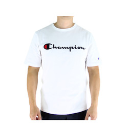 Champion 冠锦牌食品 冠军 白色T恤 情侣款 时尚运动衫 短袖上衣 T1919G549465WHC